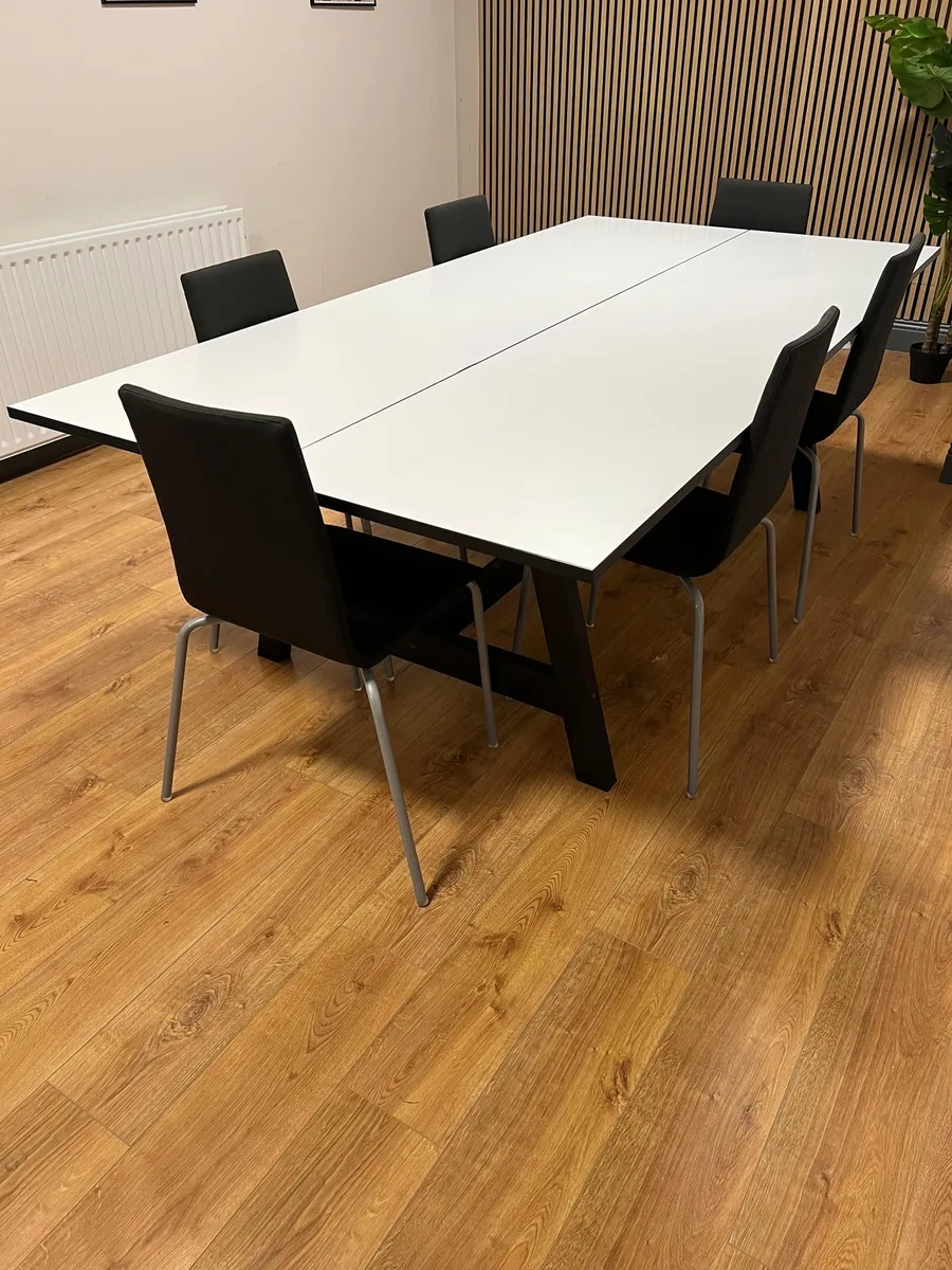 Office Table and 8 chairs - Image 3