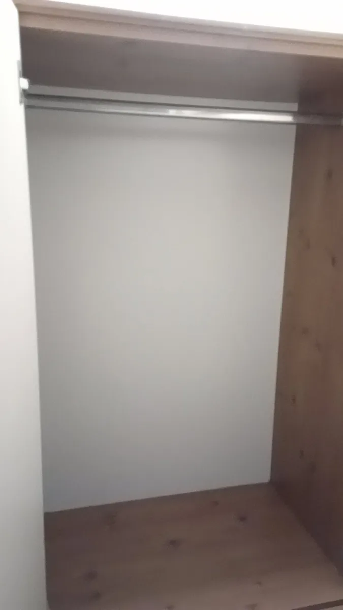 Pine effect wardrobe - Image 2