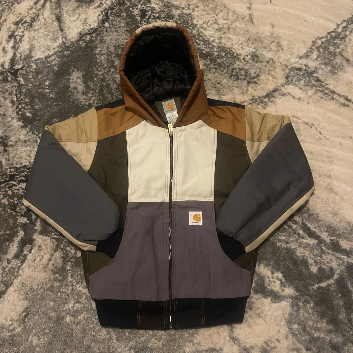 Carhartt Patchwork Jacket (Reworked) - Image 1