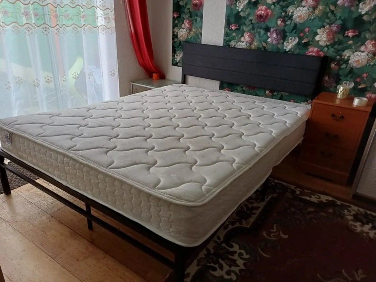 Brand New Double Bed with Mattress - Image 1