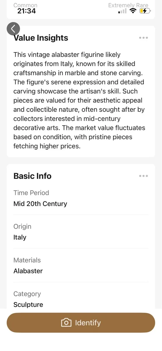 Alabaster Figurine - Image 2