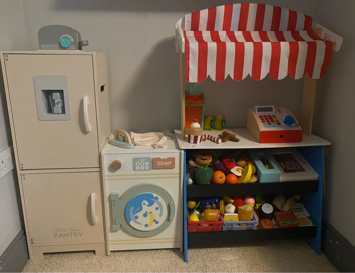 Kids shop , fridge and washing  machine - Image 1