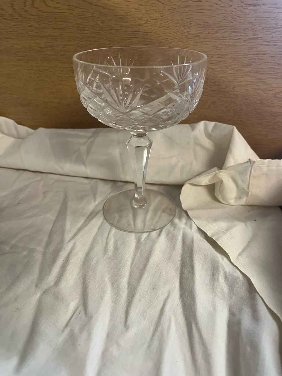 Waterford crystal champagne glass - Image 1