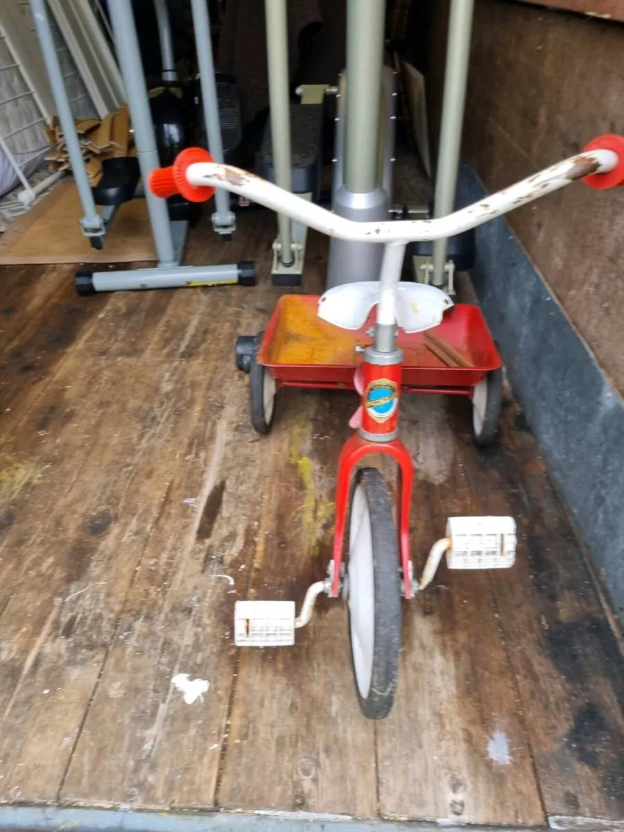 Old kids 3 wheel bicycle - Image 4