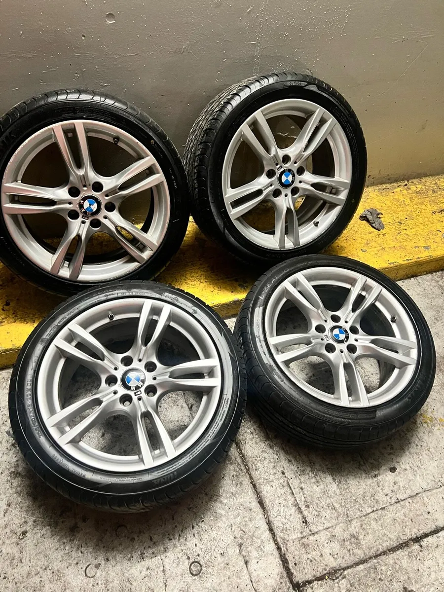 18” genuine bmw m-sport & tyres - Image 3