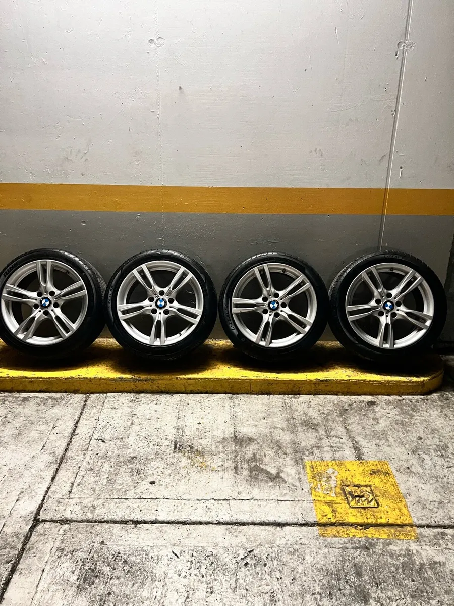 18” genuine bmw m-sport & tyres - Image 4