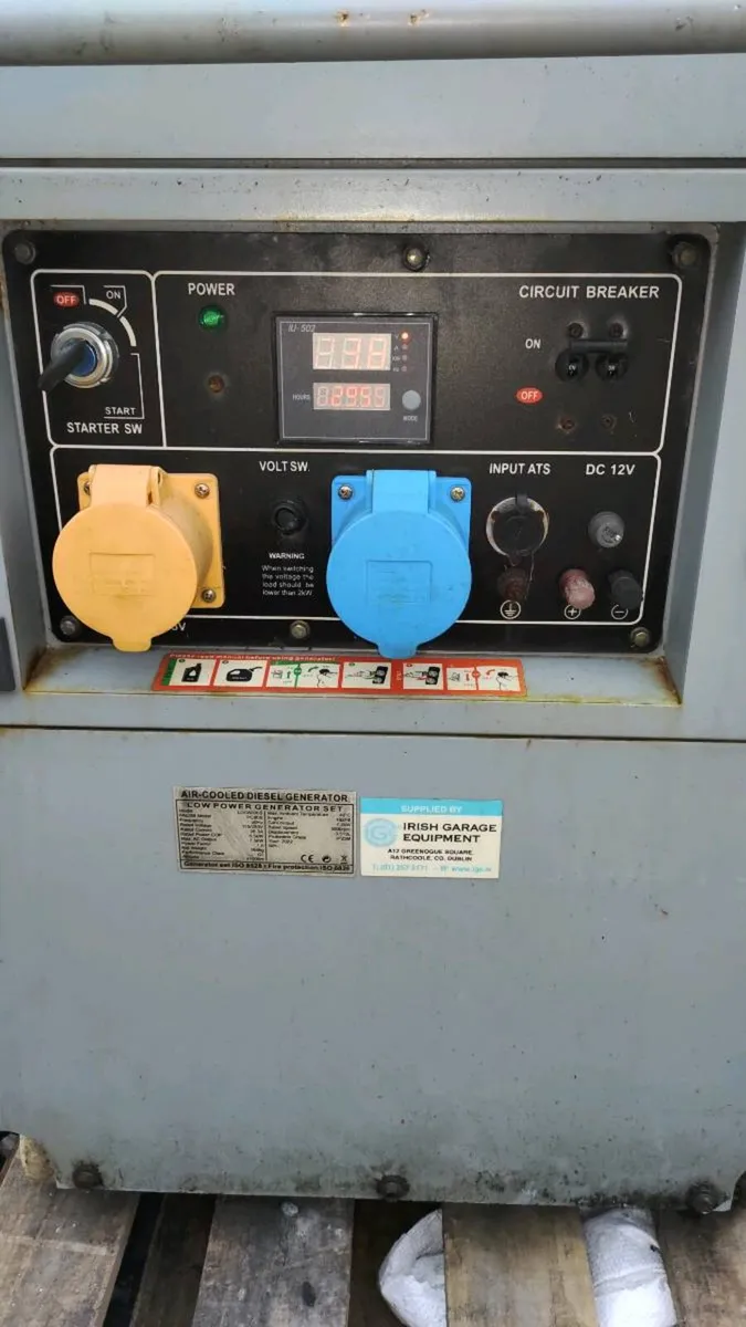 Pacini 6.5Kva Diesel Generator - Image 1