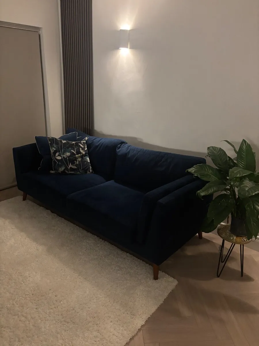 Navy Sofa - Image 1