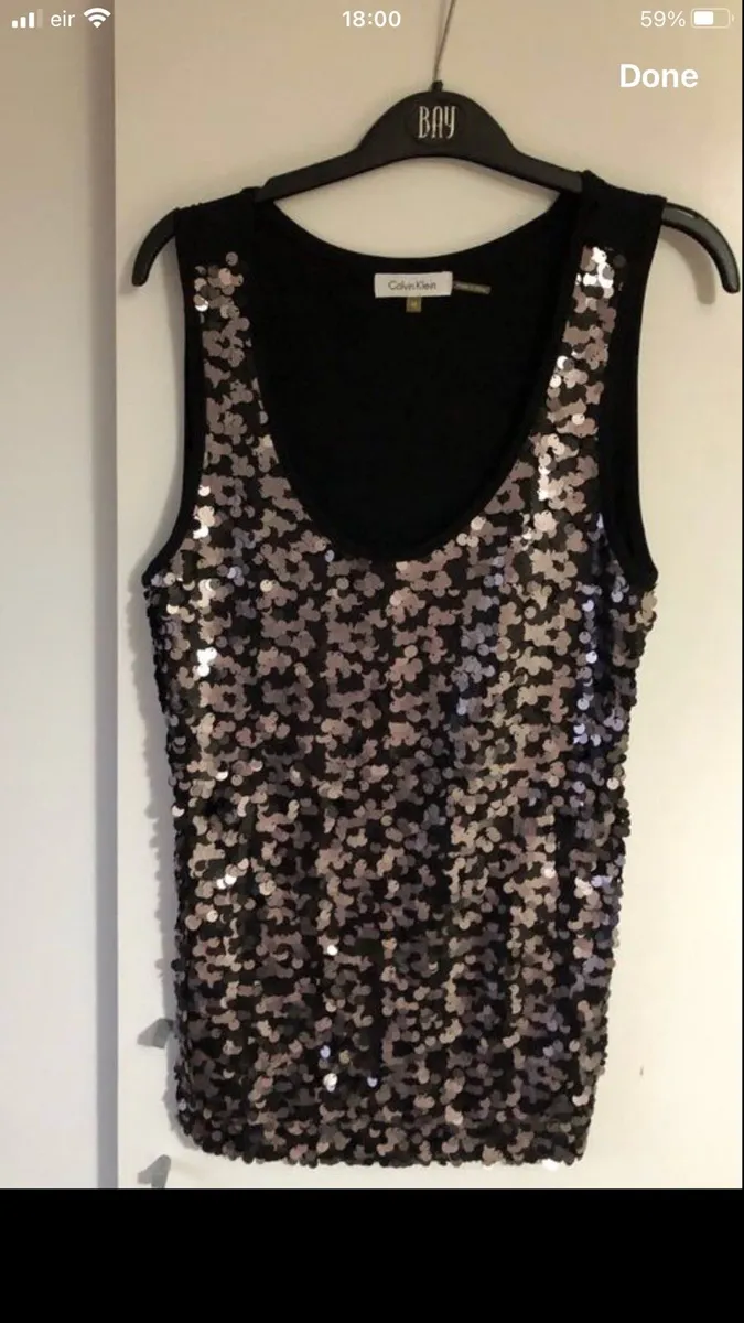 Ladies never worn Calvin Klein top size M €15 - Image 1