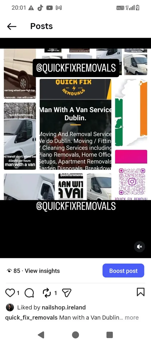 Man with van