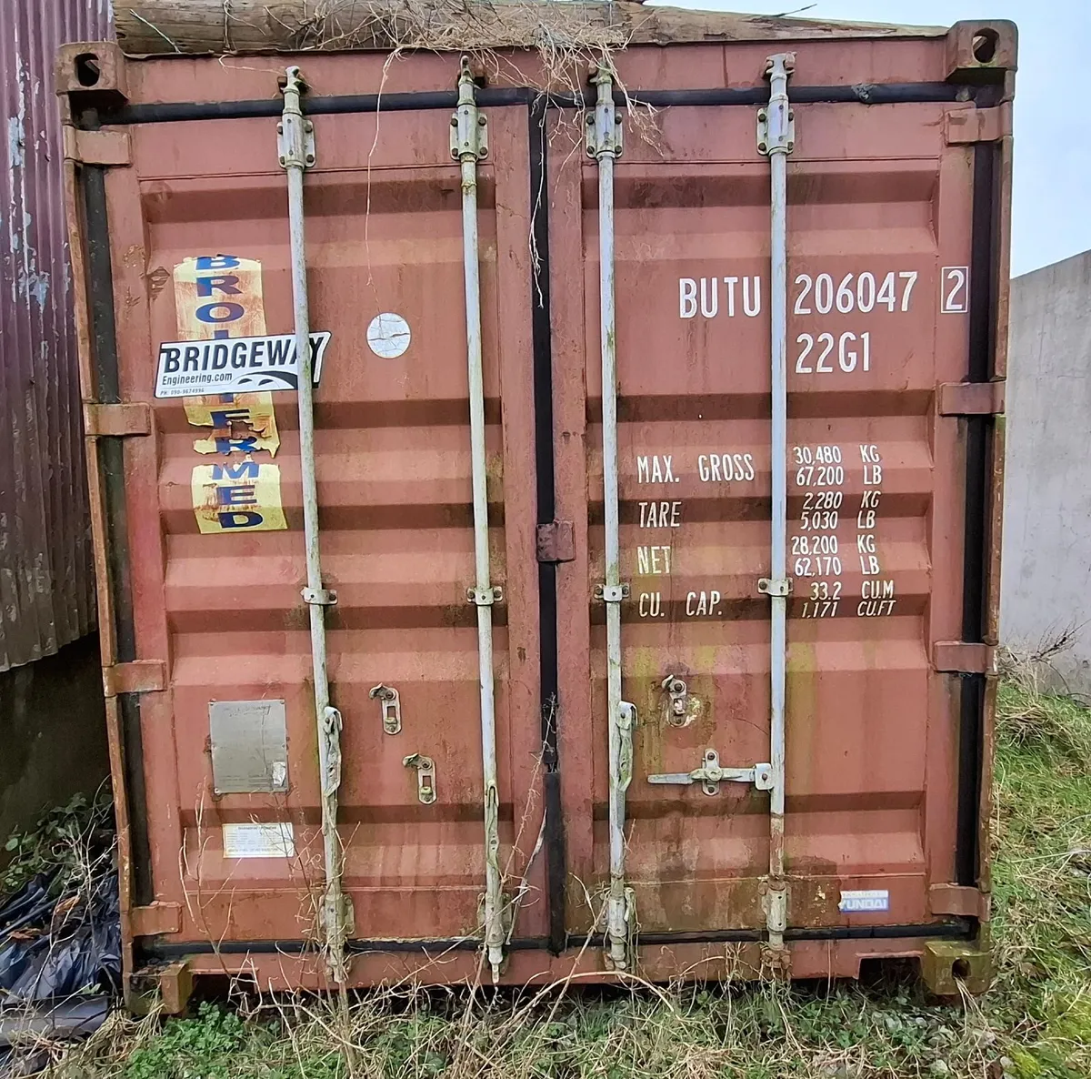 Storage containers 20ft x 8ft - Image 2