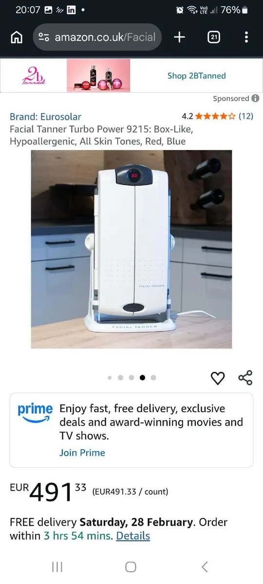 Facial Tanner - Image 1