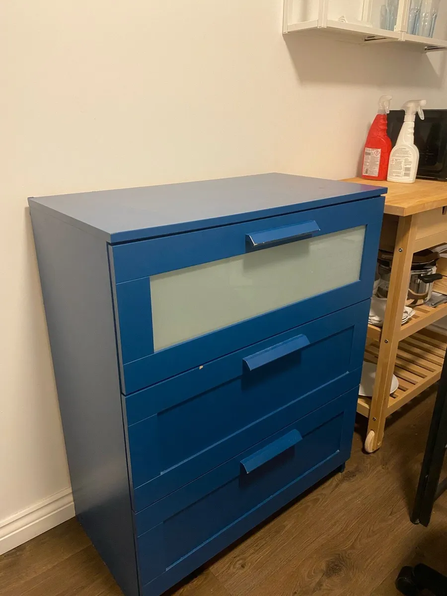 IKEA Blue chest of drawers
