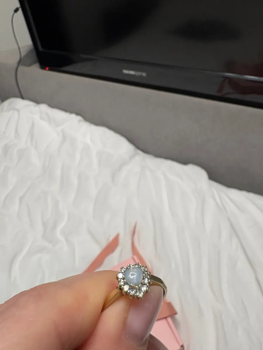 Two Solid Gold Rings for Sale - Image 2