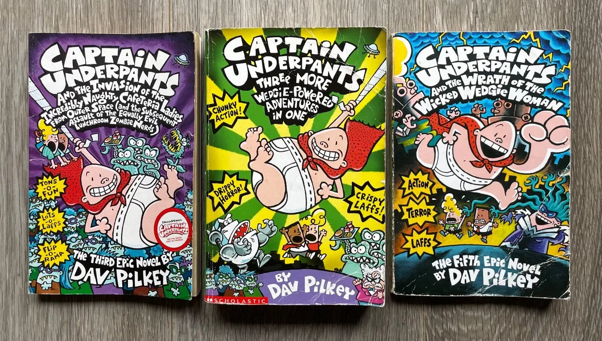 Captain Underpants Children's Books