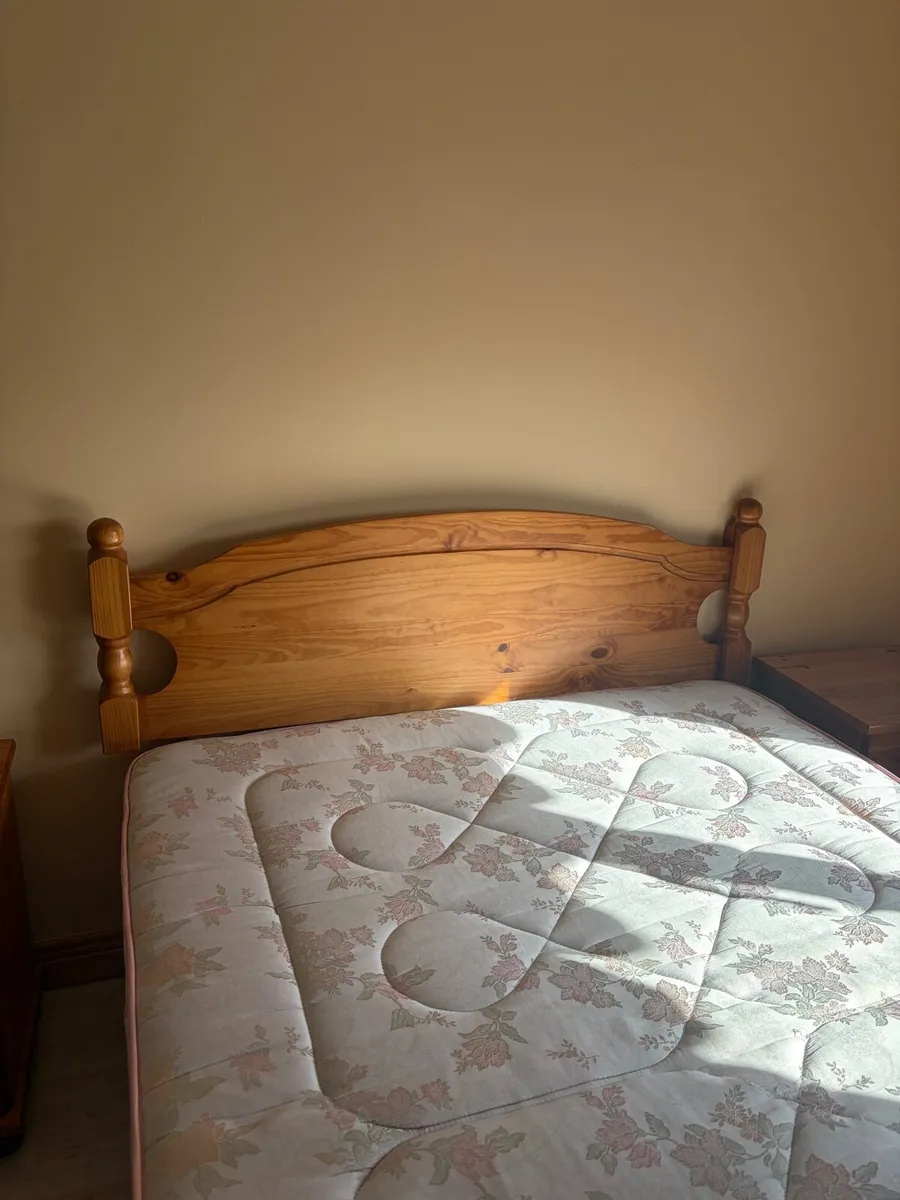 Solid Pine Headboard for Double Bed - Image 1