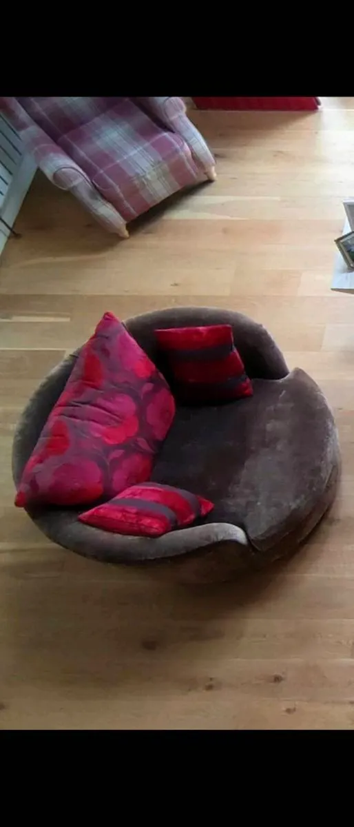 Swivel Cuddler Chair – 360° Swivel - Image 2