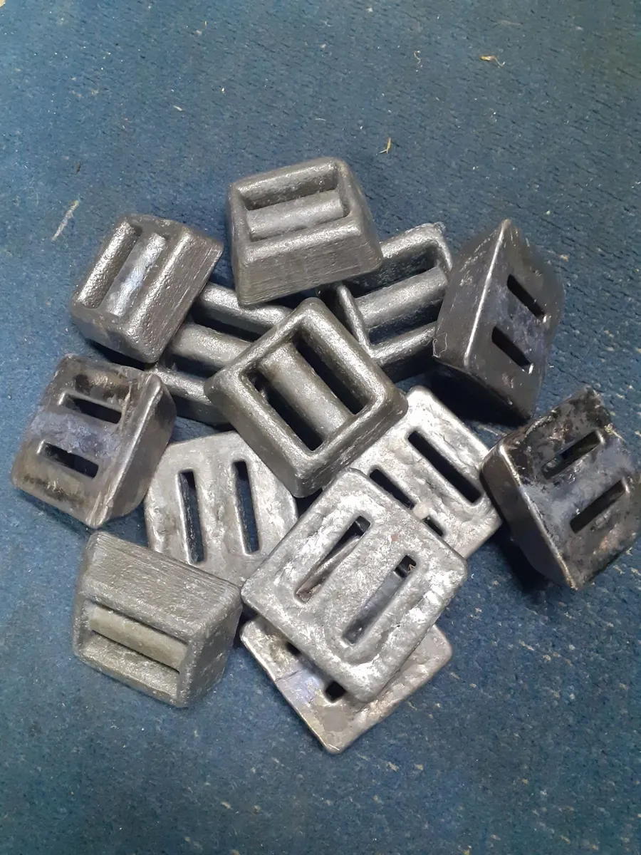 Scuba diving lead weights 2kg blocks..