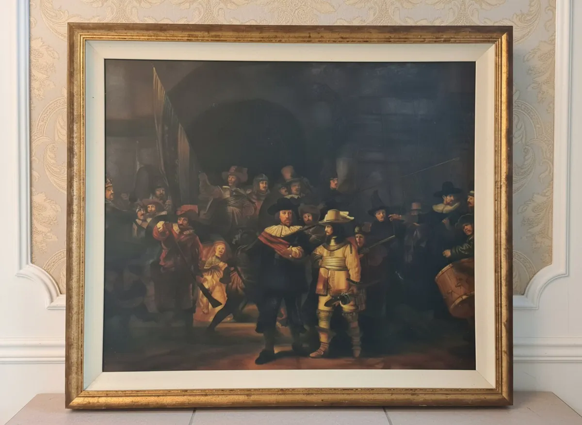 Vintage oil paintings and pictures - Image 1