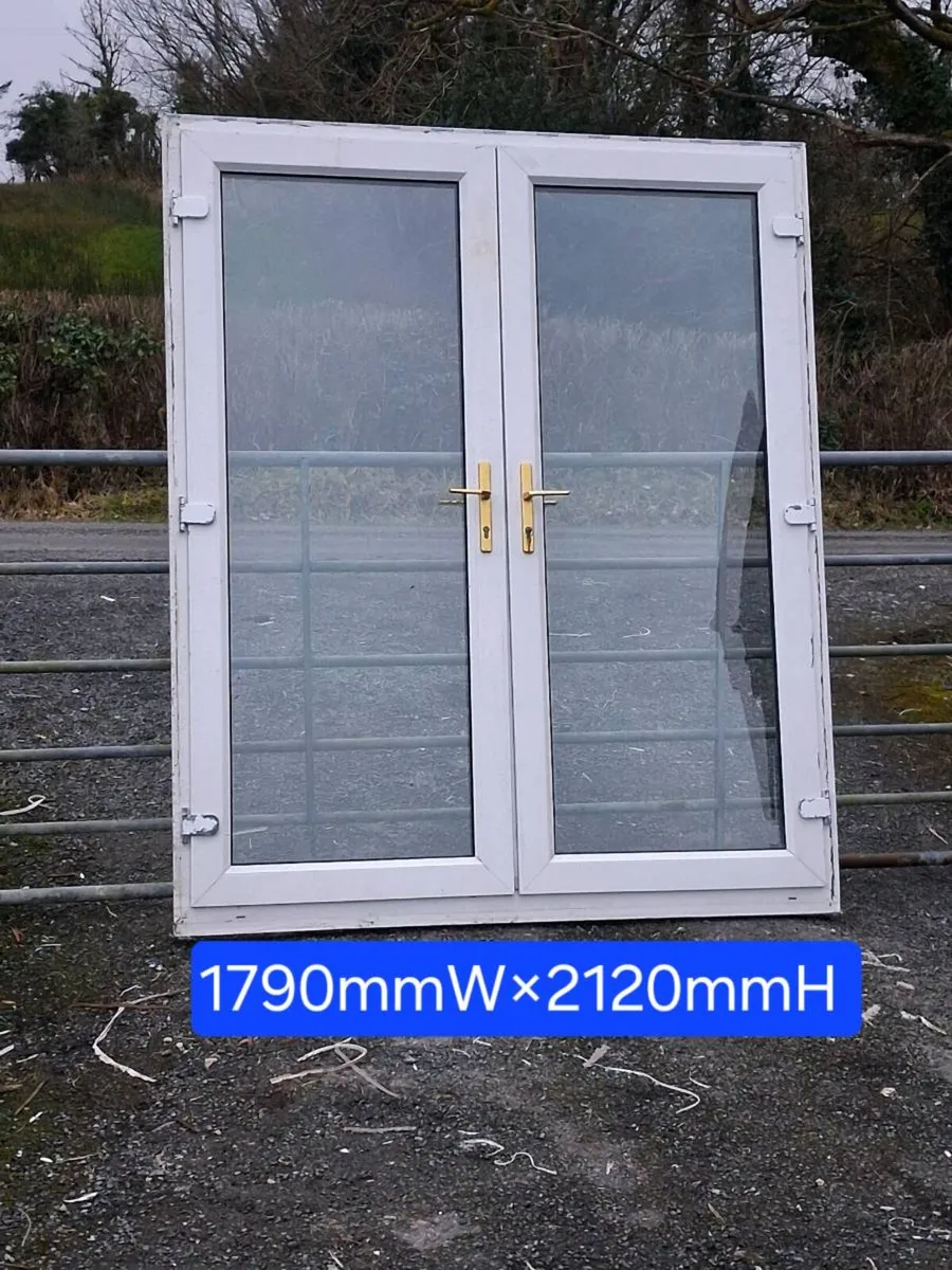 PVC FRENCH DOORS