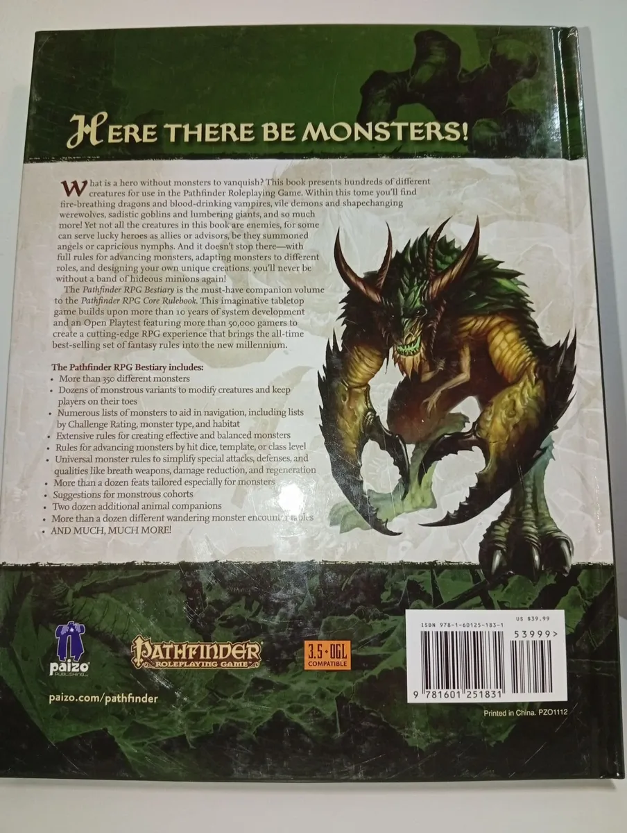 Pathfinder Paizo Rpg Book 2017 James Jacobs 1st ed - Image 2