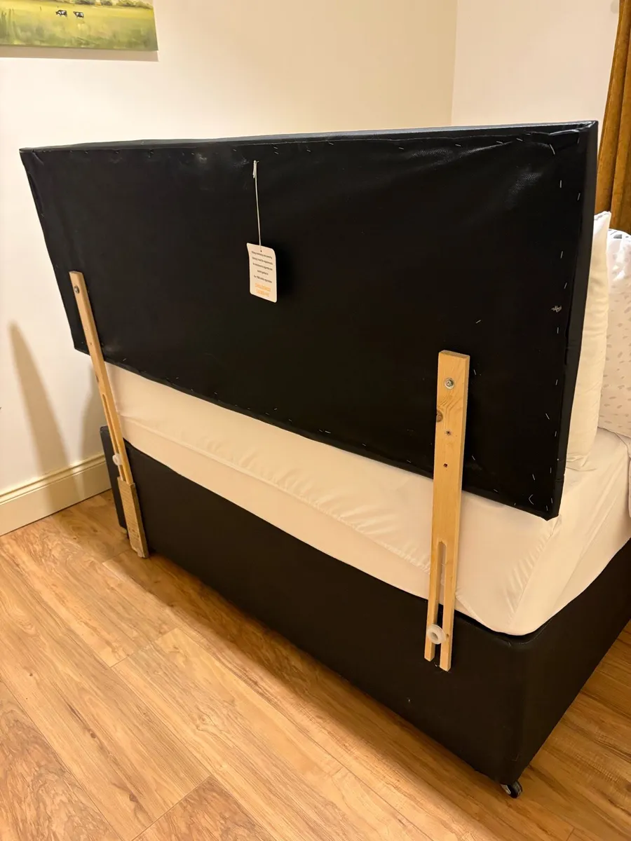 4’6 bedframe and headboard - Image 2