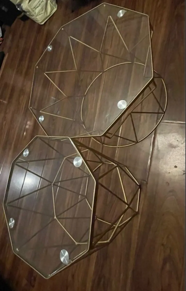 Glass Table Set - Image 3