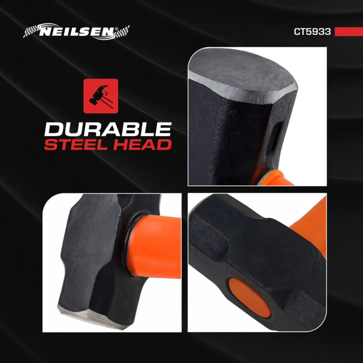 4lb Sledge Hammer - Image 4