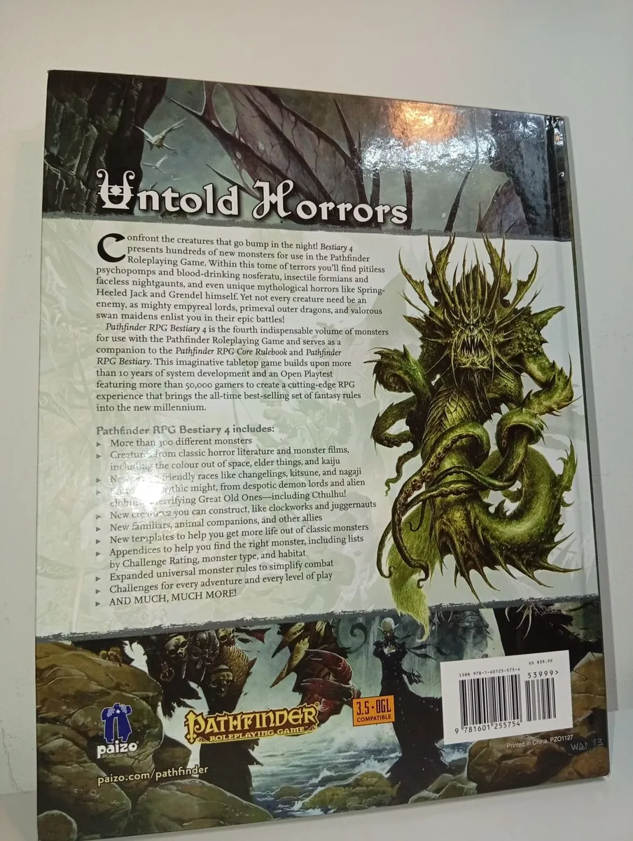 Pathfinder Paizo Rpg Book 2013 jason Bulman 1st ed - Image 2