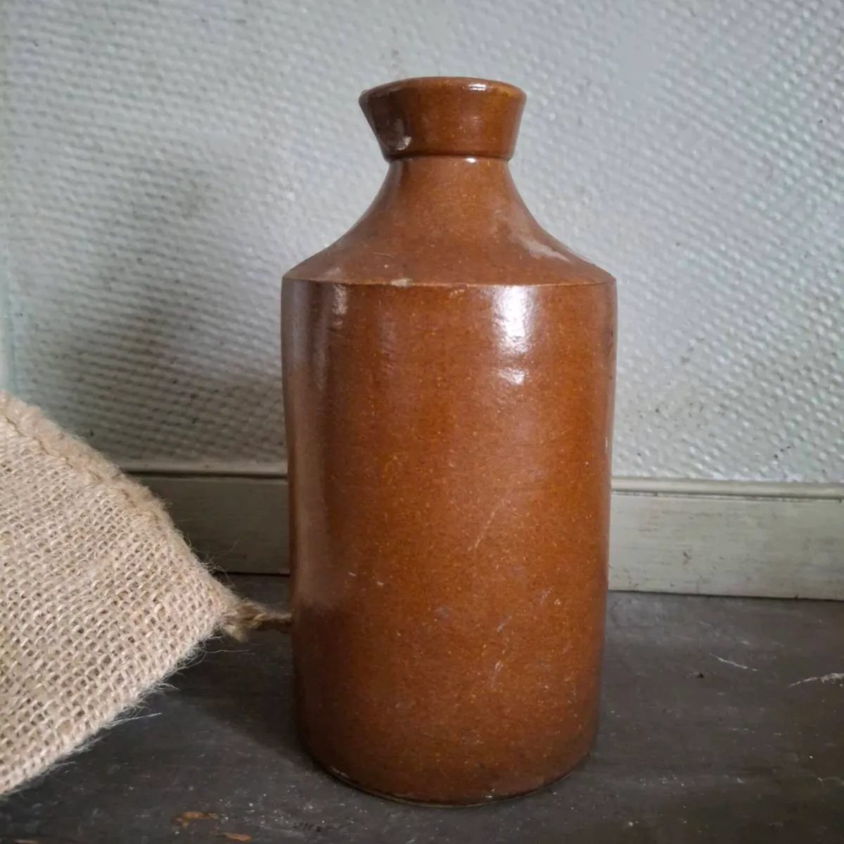 Salt Glaze Denby Ink Bottle - Image 1
