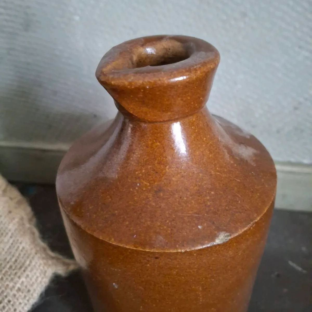 Salt Glaze Denby Ink Bottle - Image 2