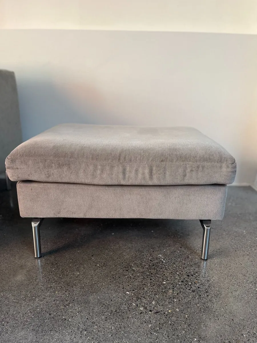 Sofa and Footstool - Image 4