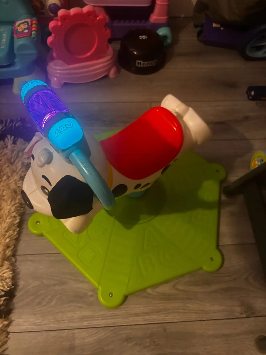 Fisher price bounce puppy - Image 2