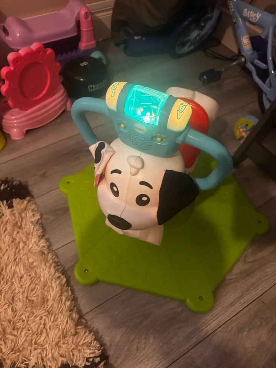 Fisher price bounce puppy - Image 4
