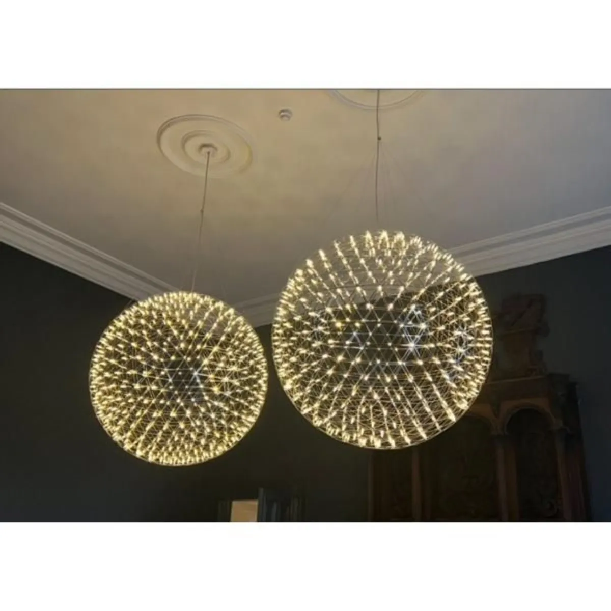 Pair of LED Pendant Ceiling Lights KAS813 - Image 1
