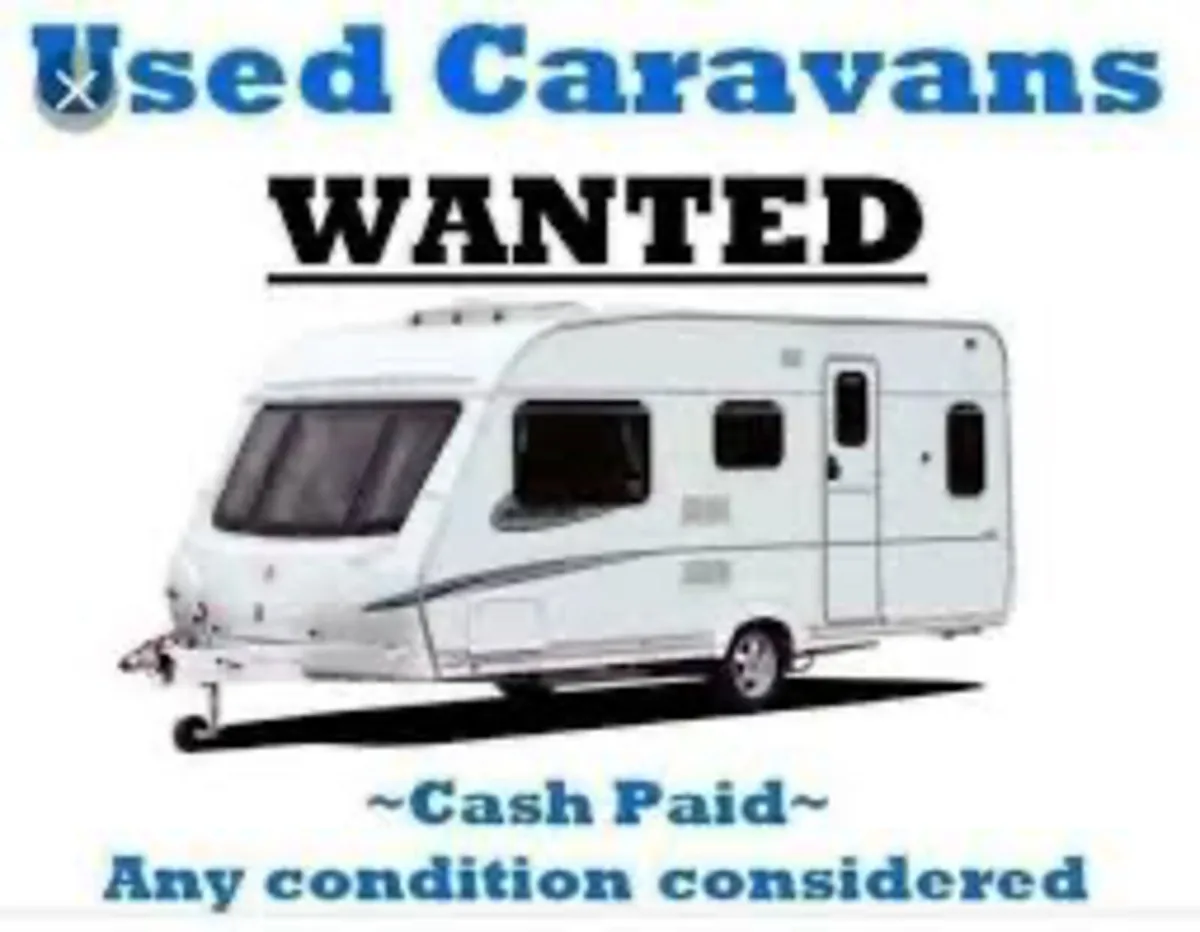 We buy touring Caravans and Mobile homes - Image 2