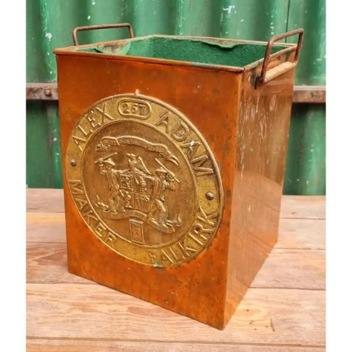 Alex Adam Falkrirk Brass Bucket KAS725 - Image 1