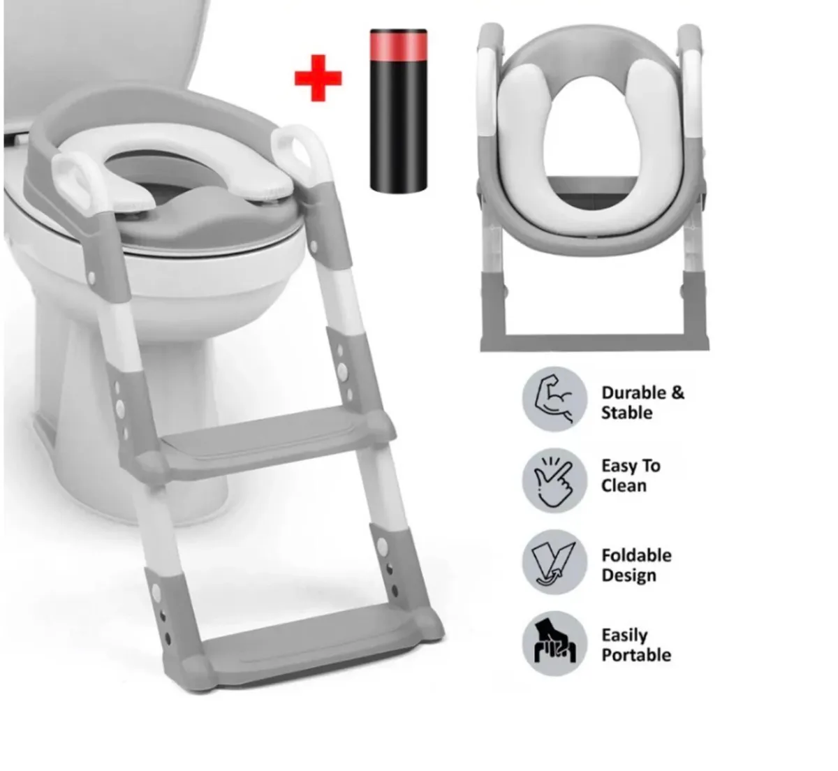 Child Toilet Seat And Ladder Toddler Training NEW - Image 1