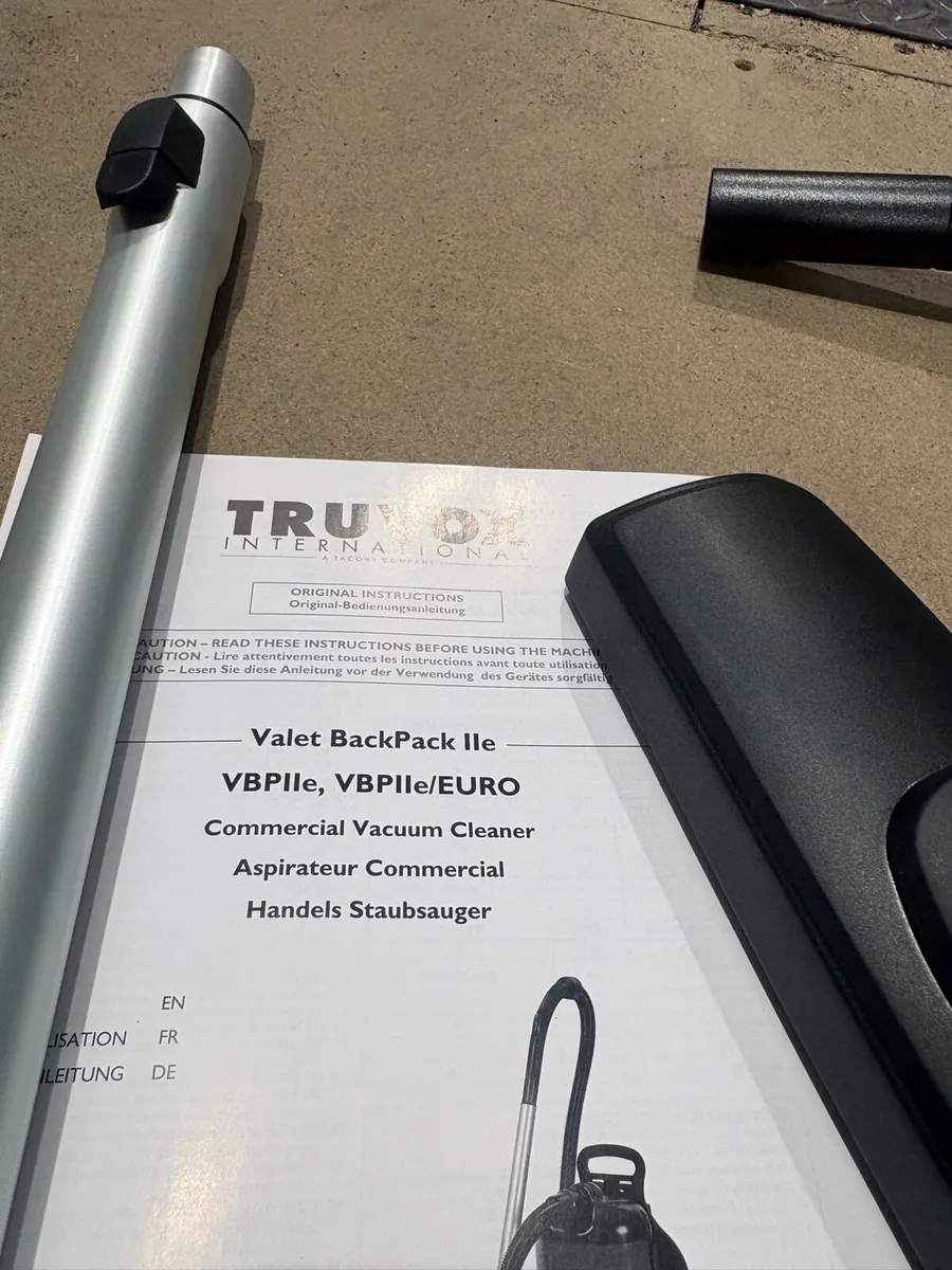 Truvox Cable Valet Backpack Vacuum Cleaner - Image 2