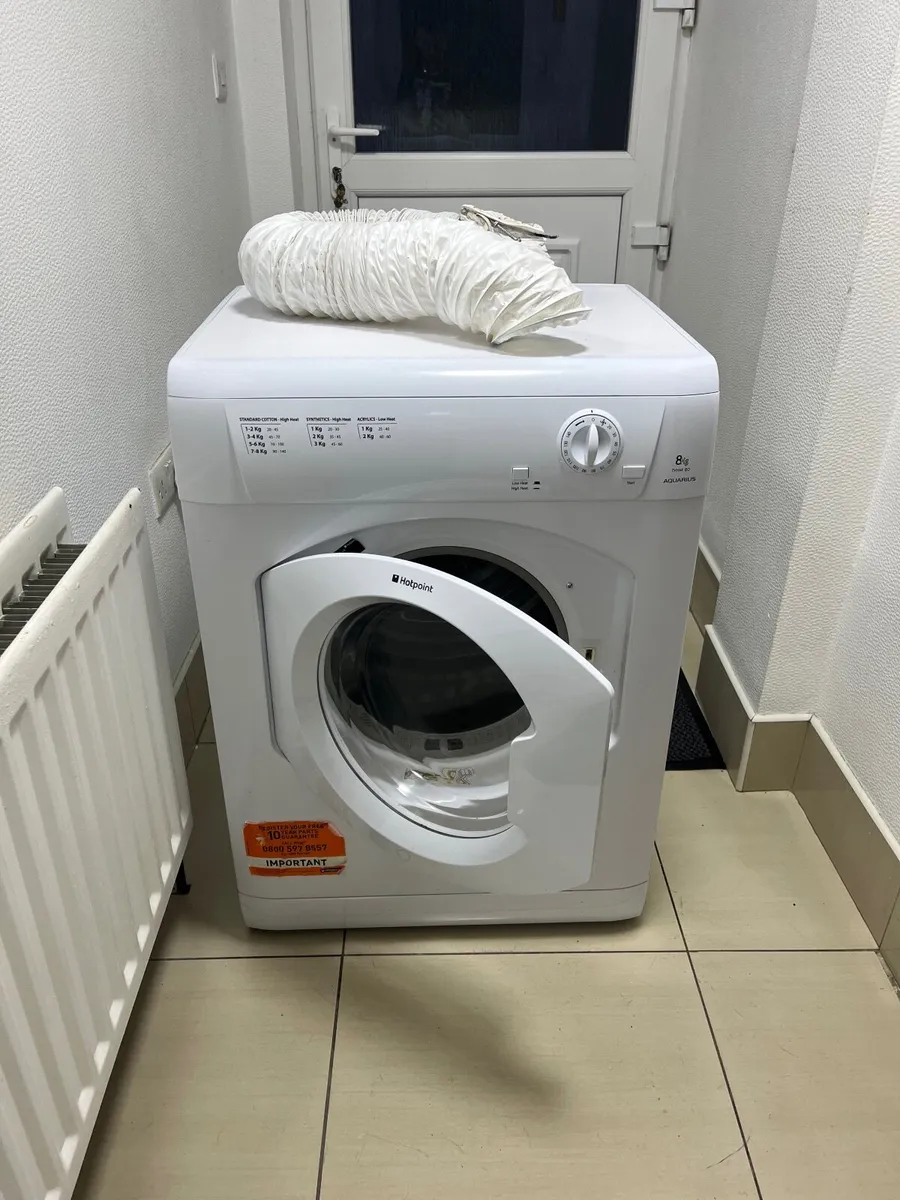 Hotpoint 8kg vented tumble dryer - Image 2