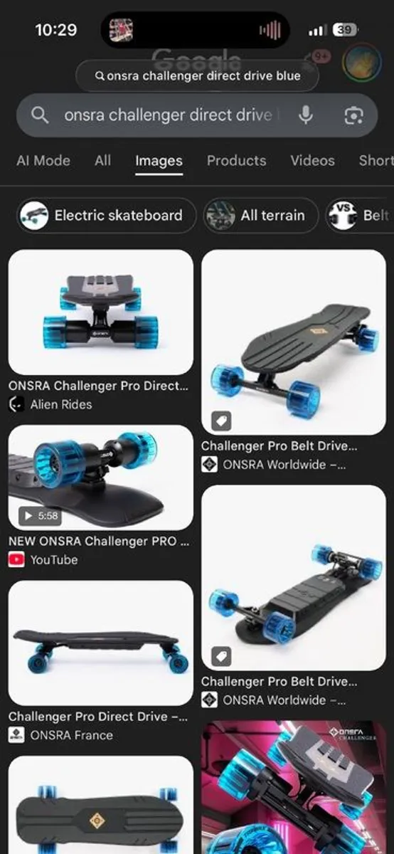 Onsra Electric Skateboard - Image 1