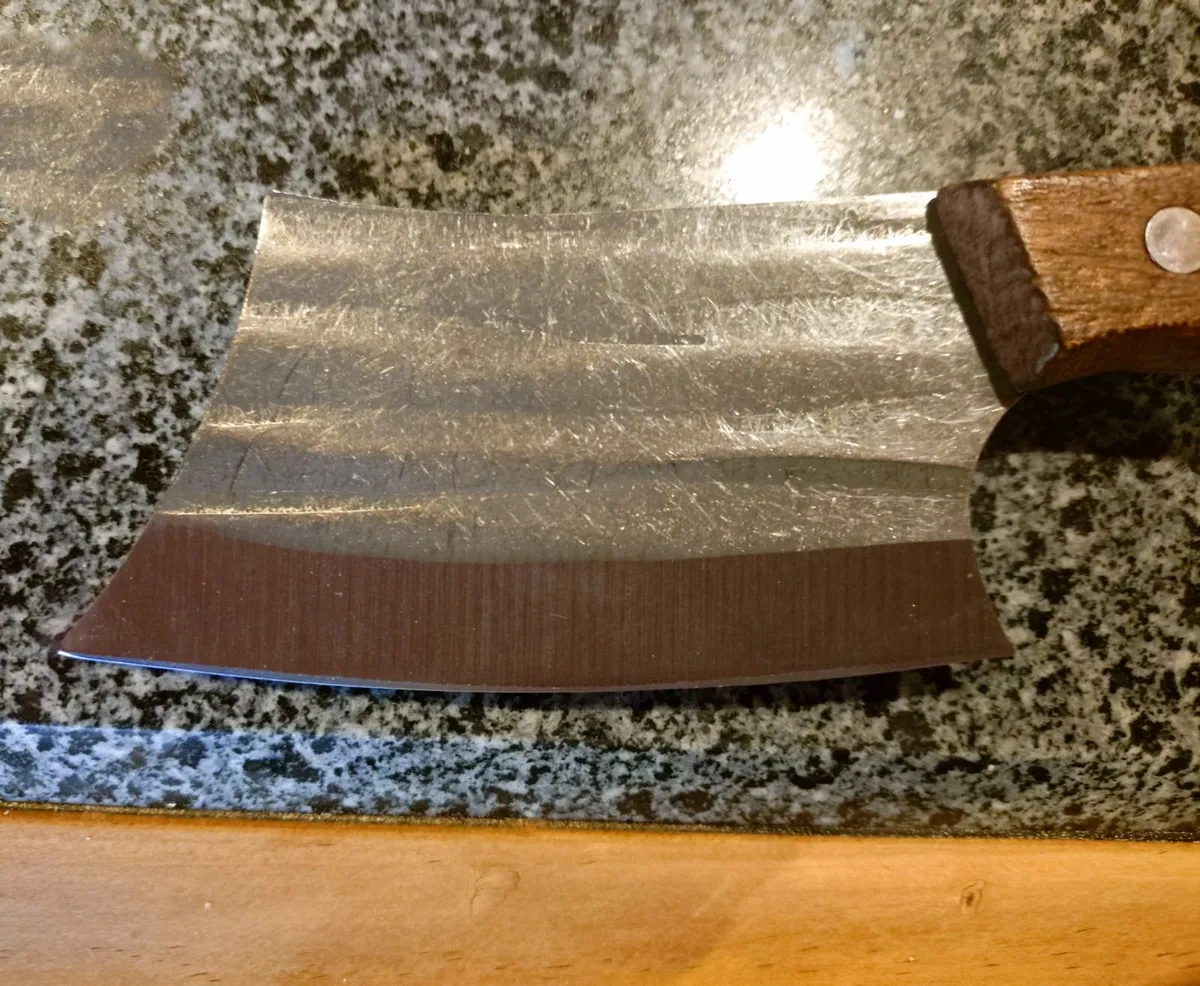 Small Stainless Steel, Meat Cleaver knives (new). - Image 3