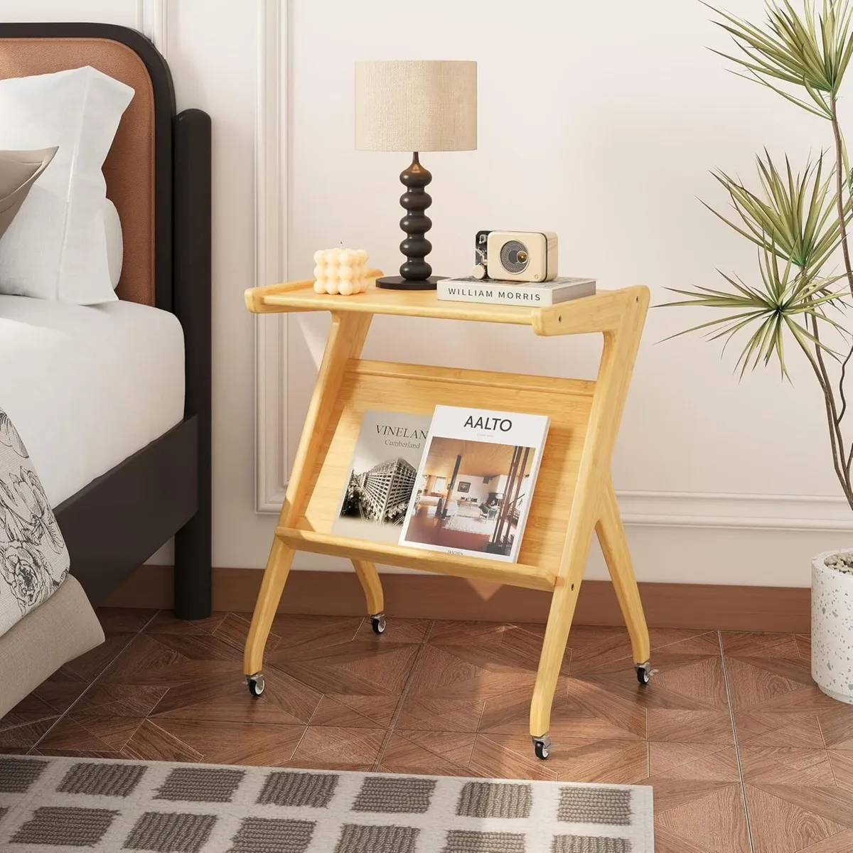 Side Table Living Room Bedside Tables for Bedroom - Image 1