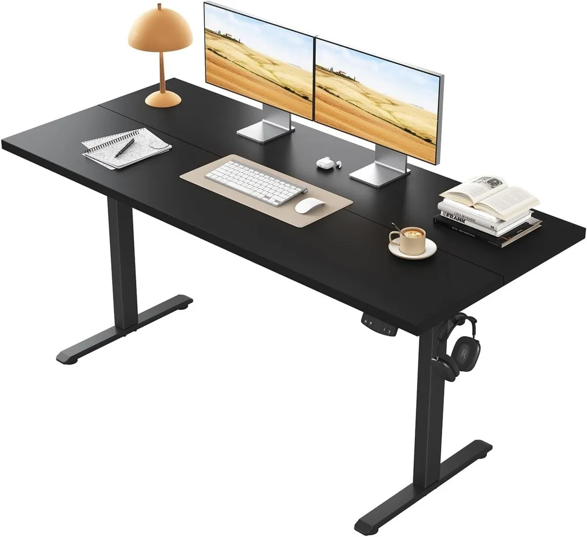Height-Adjustable Desk Electric Sit-Stand Office - Image 1