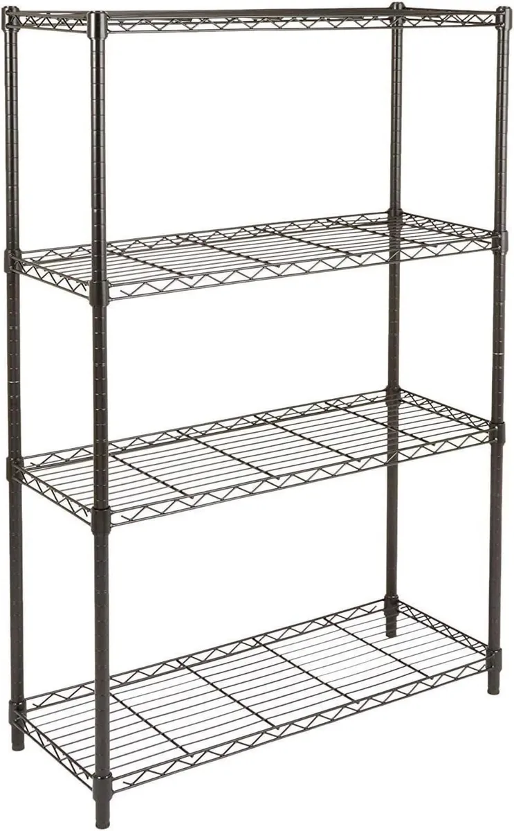 4-Shelf Storage Unit With Height Adjustable - Image 1