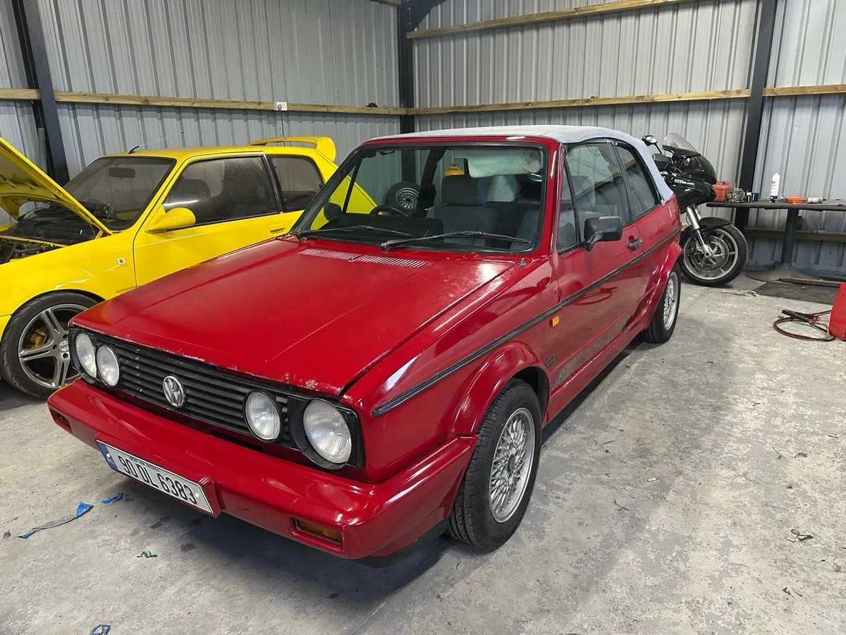 1990 VW Golf Karmann - Image 1