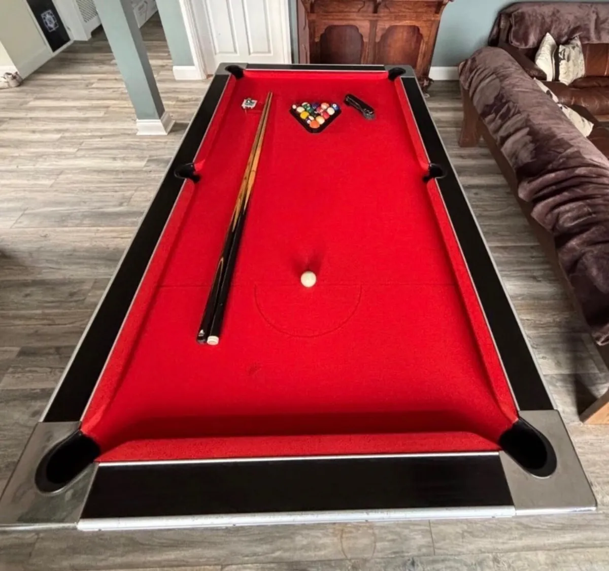 Full Size Diplomat Professional Pool Table Bundle - Image 1