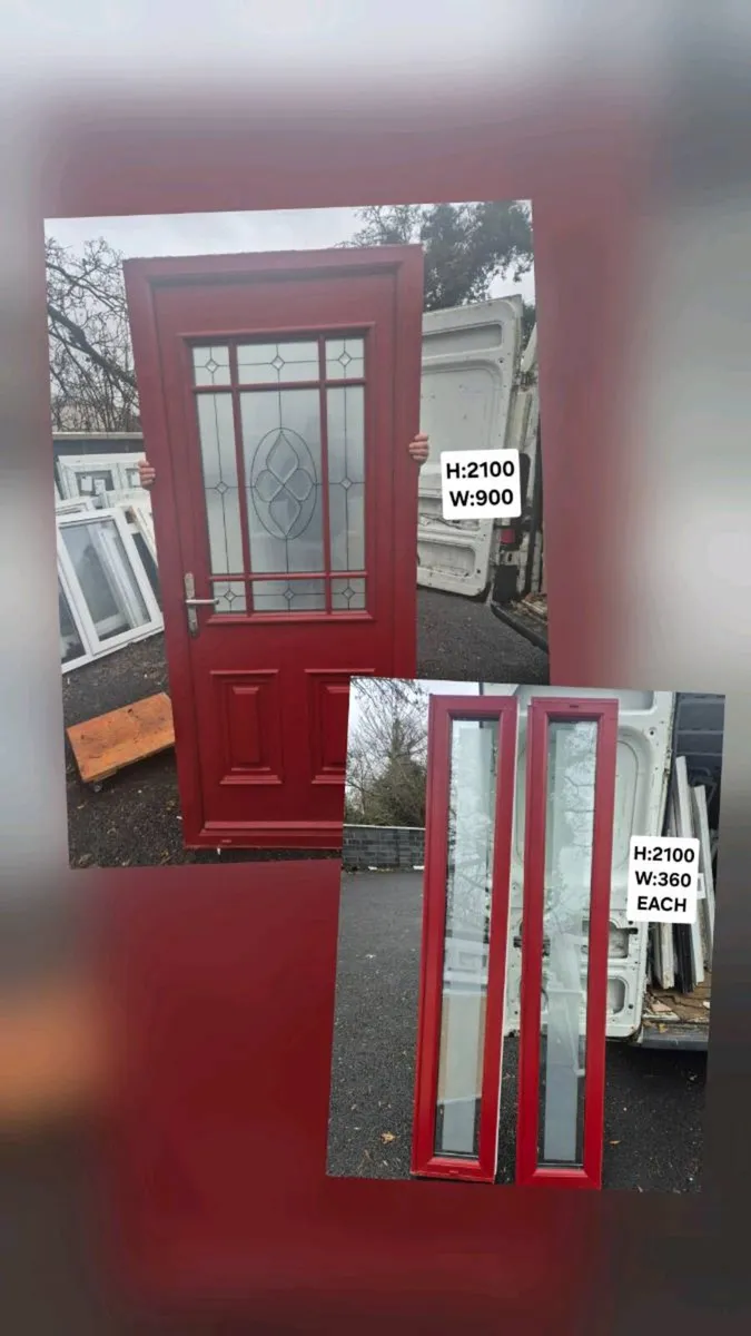 PVC PALLADIO COMPOSITE DOOR NEW