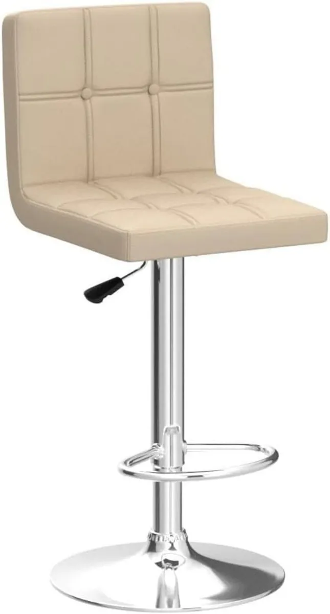 Bar Stools (2/Set) Adjustable Chairs Breakfast - Image 4