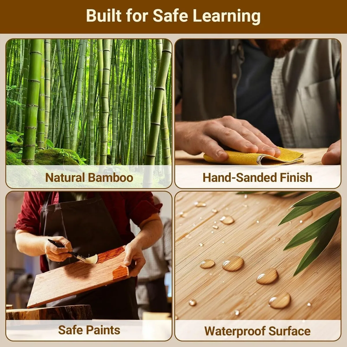 Nursery Step Stool for Kids - Toddler Standing - Image 4